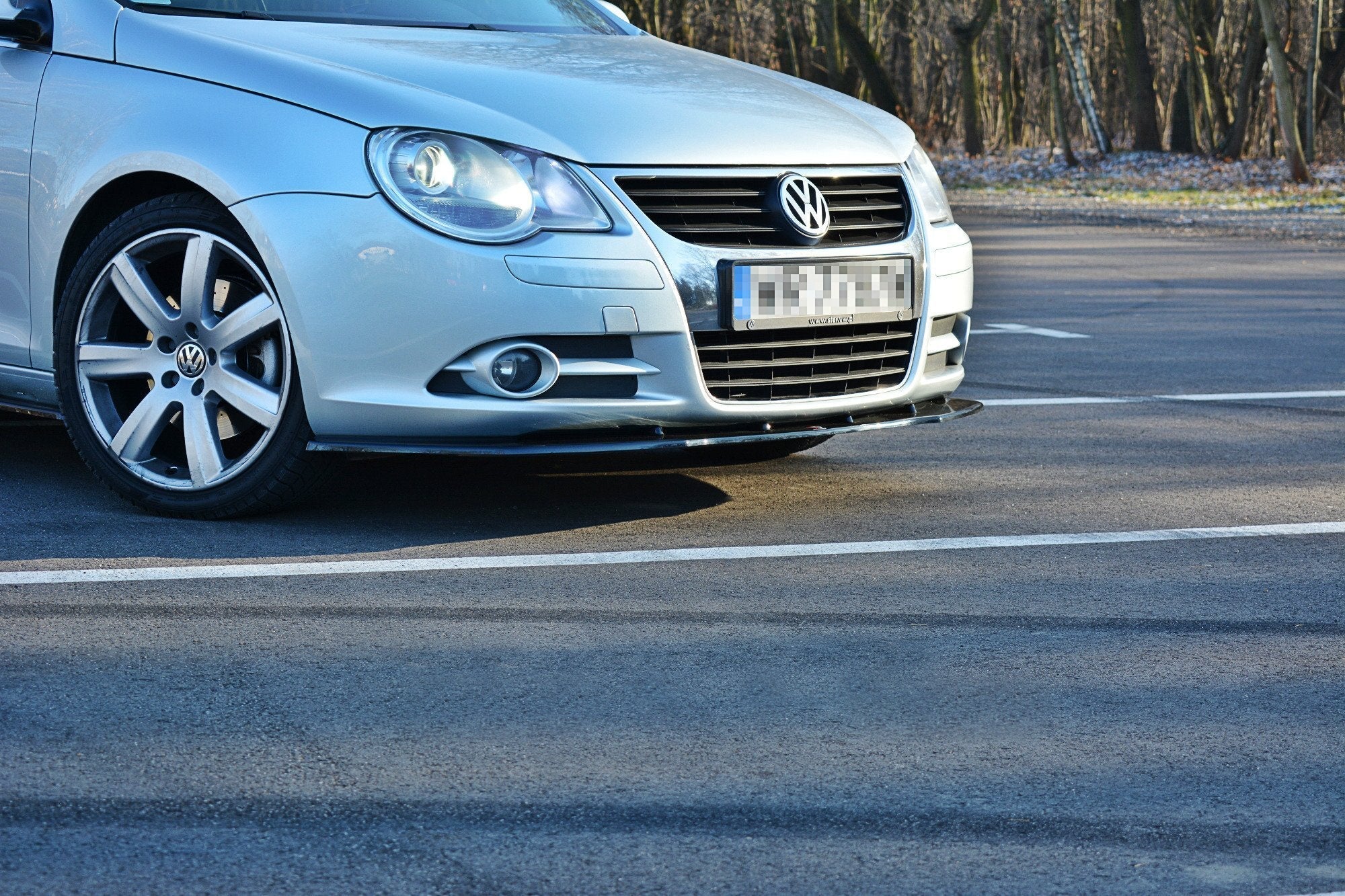 Prelungire splitter bara fata Volkswagen Eos 2005-2010 v1 - Maxton Design