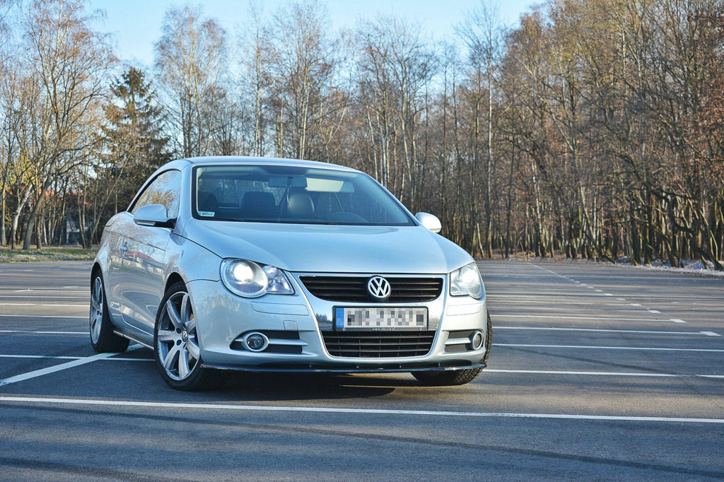 Prelungire splitter bara fata Volkswagen Eos 2005-2010 v1 - Maxton Design