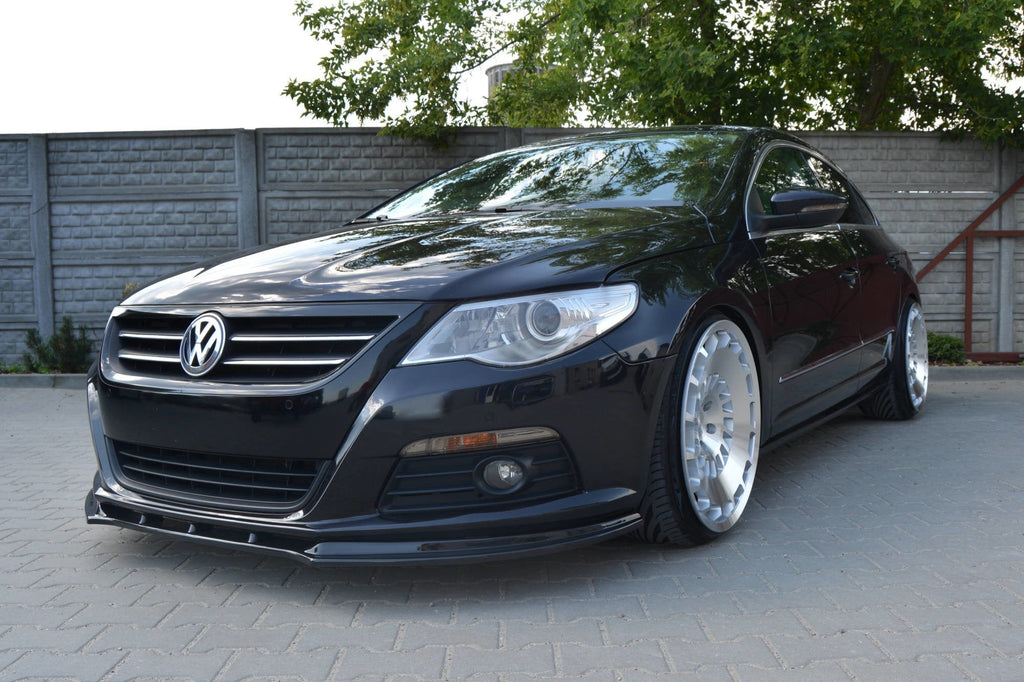 Prelungire splitter bara fata Volkswagen Passat CC 2008-2012 v1 - Maxton Design