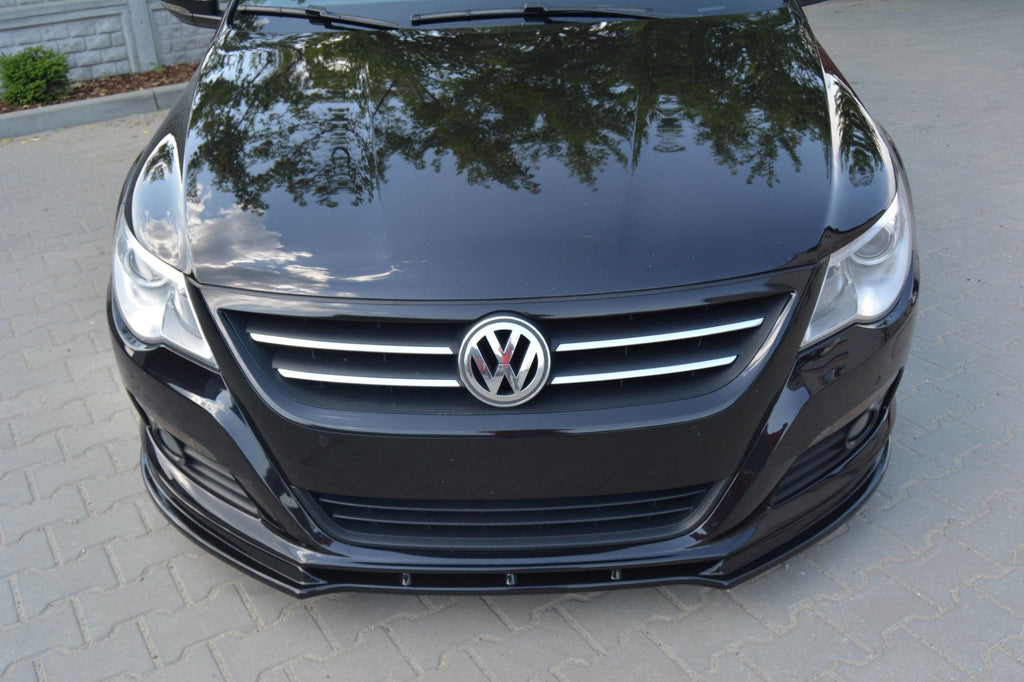 Prelungire splitter bara fata Volkswagen Passat CC 2008-2012 v1 - Maxton Design