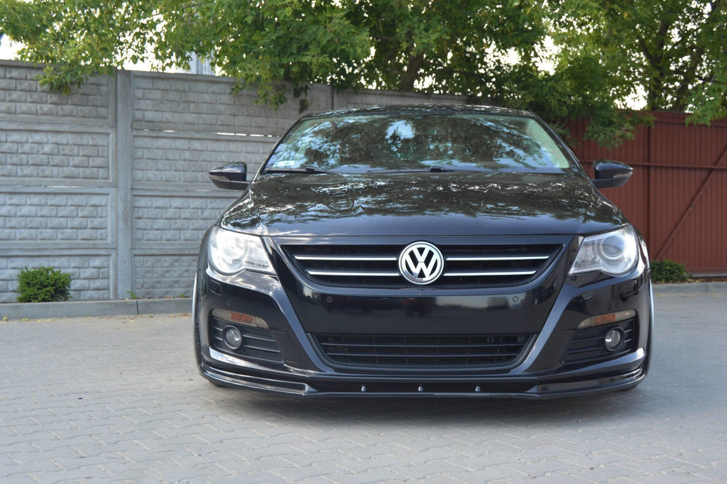 Prelungire splitter bara fata Volkswagen Passat CC 2008-2012 v1 - Maxton Design