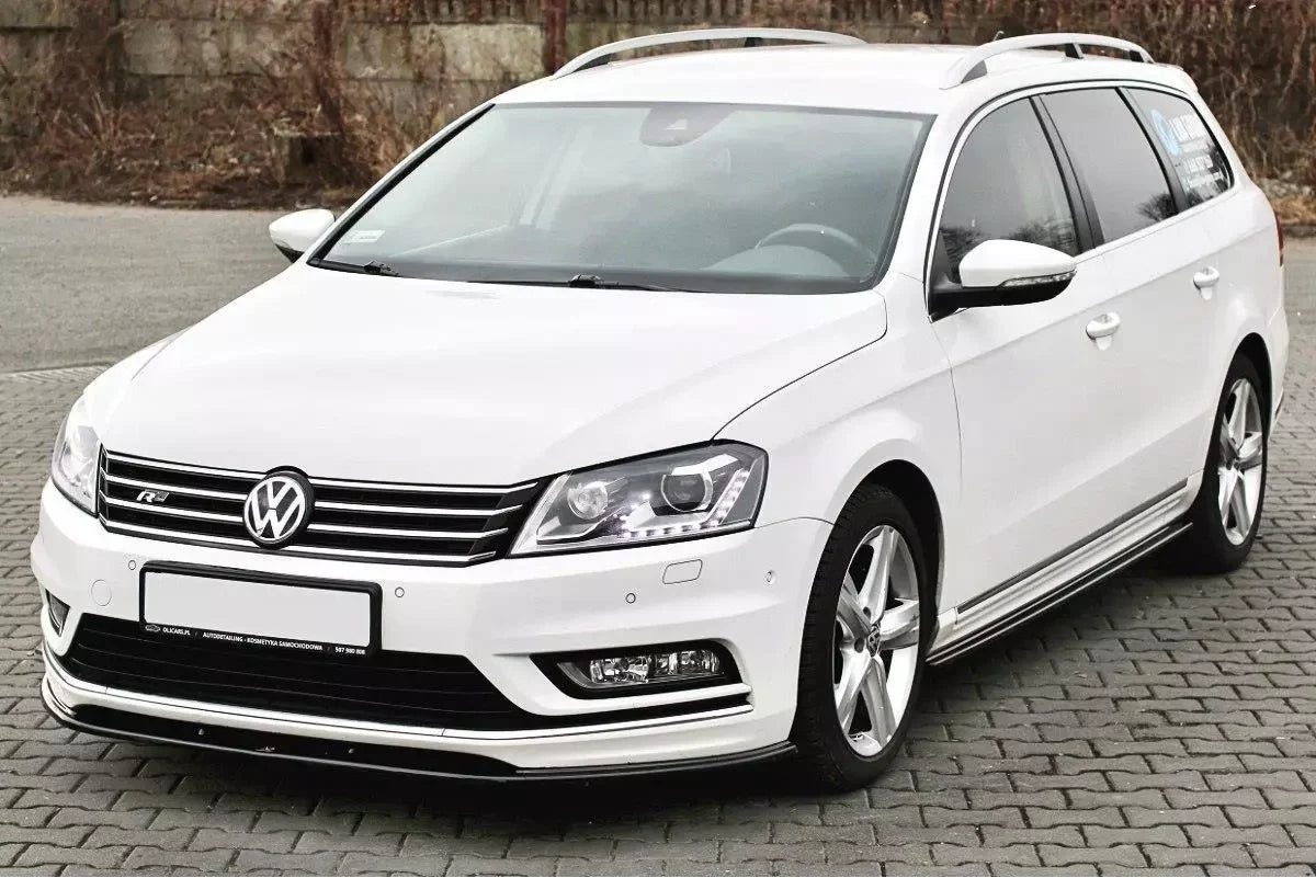 Prelungire splitter bara fata Volkswagen Passat 7 R-Line 2010-2014 v7 - Maxton Design
