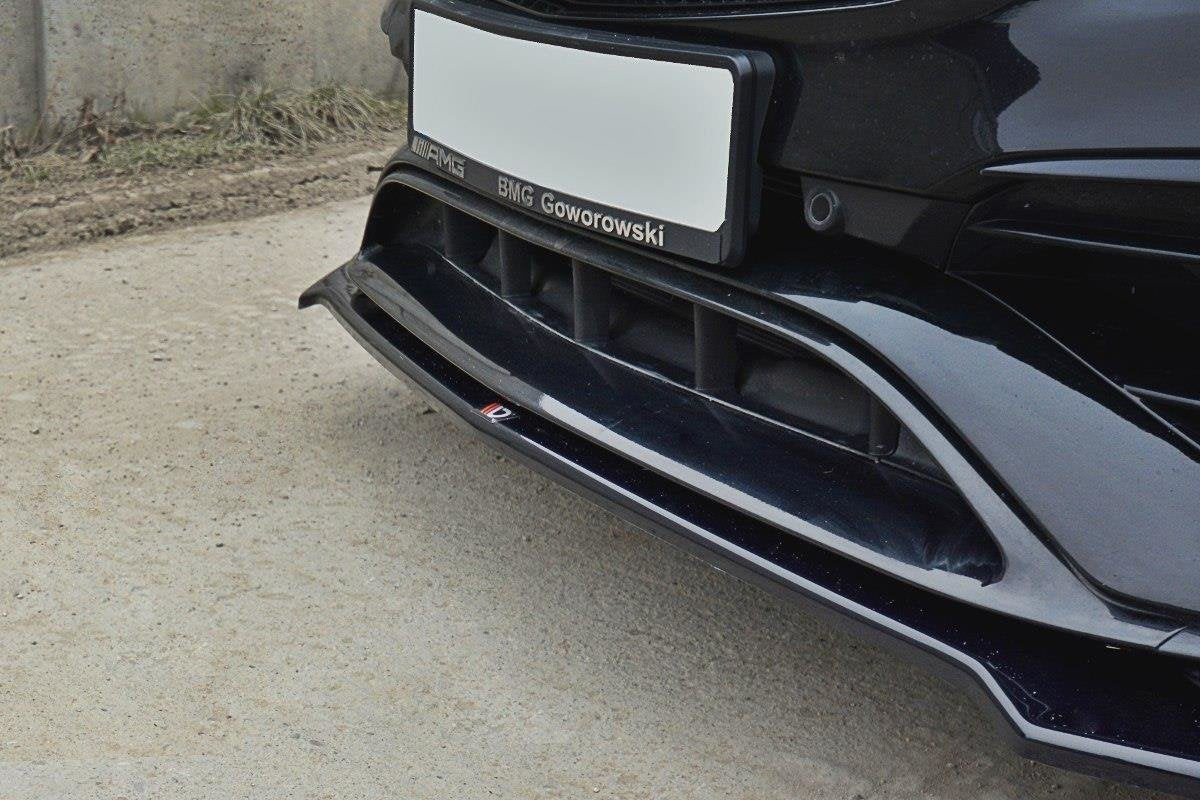 Prelungire splitter bara fata Mercedes CLA A45 AMG C117 Facelift 2017- v5 - Maxton Design
