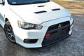 Prelungire splitter bara fata Mitsubishi Lancer EVO X 2007-2015 v5 - Maxton Design