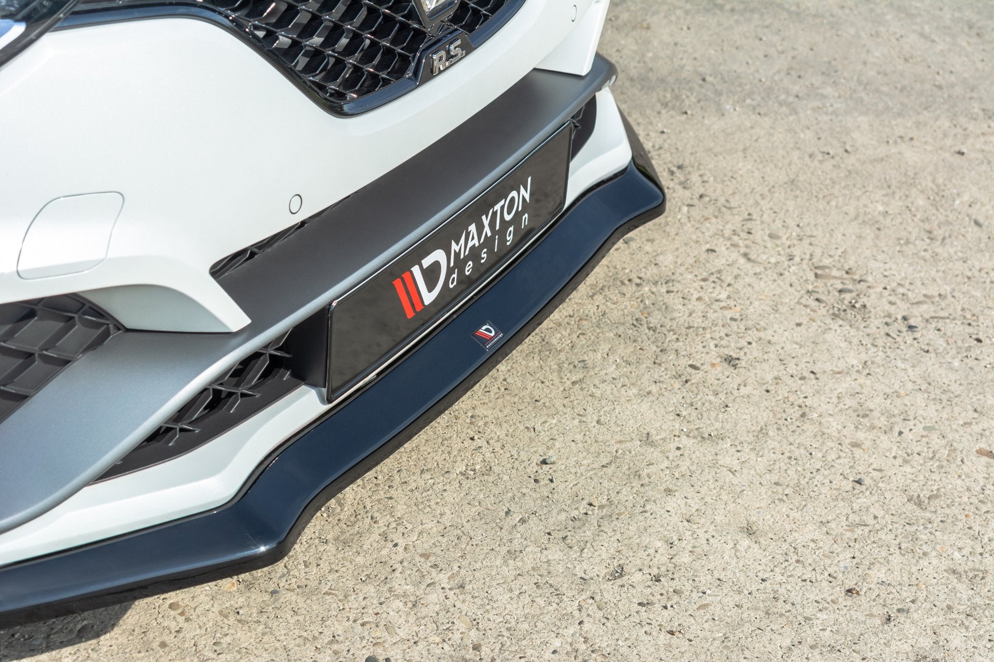 Prelungire splitter bara fata Renault Megane Mk4 RS 2018- v2 - Maxton Design