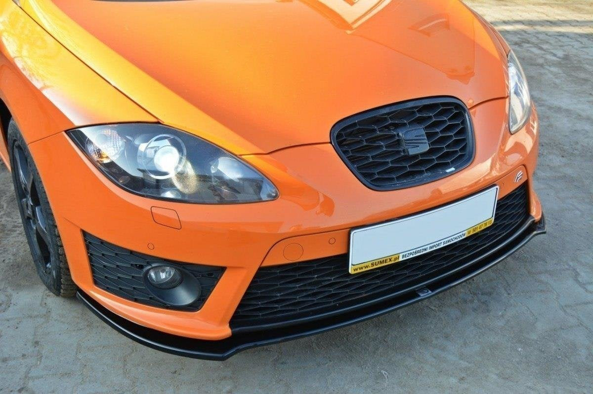 Prelungire splitter bara fata Seat Leon 1P Mk2 Cupra FR Facelift 2009-2012 v6 - Maxton Design