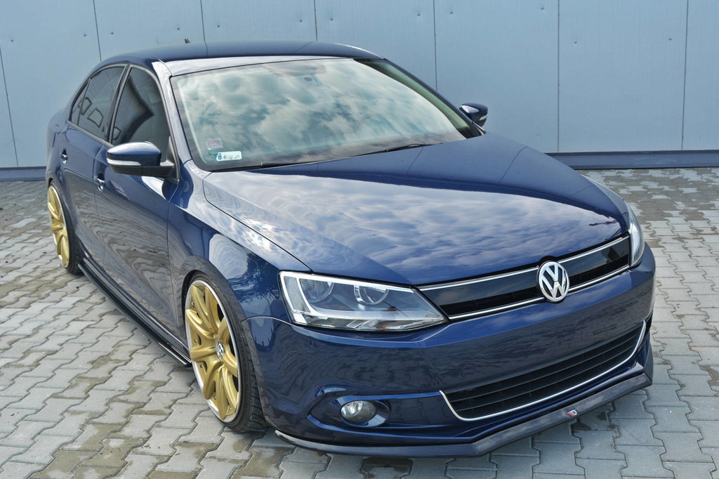 Prelungire splitter bara fata Volkswagen Jetta Mk6 Sedan 2011-2014 v3 - Maxton Design