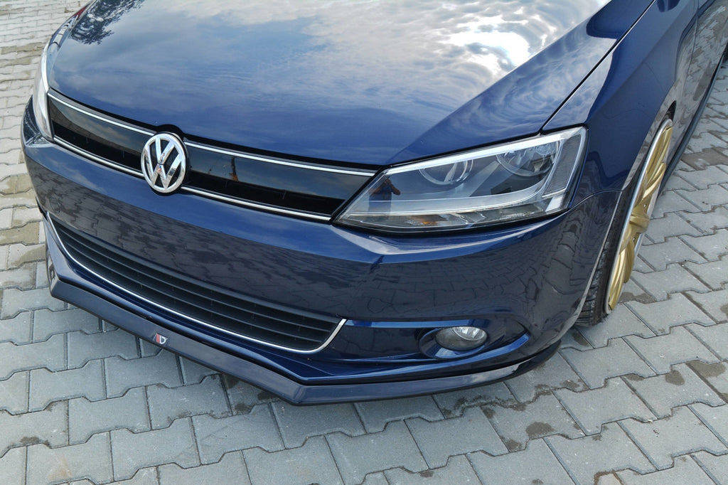 Prelungire splitter bara fata Volkswagen Jetta Mk6 Sedan 2011-2014 v3 - Maxton Design