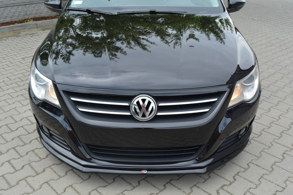 Prelungire splitter bara fata Volkswagen Passat CC 2008-2012 v4 - Maxton Design