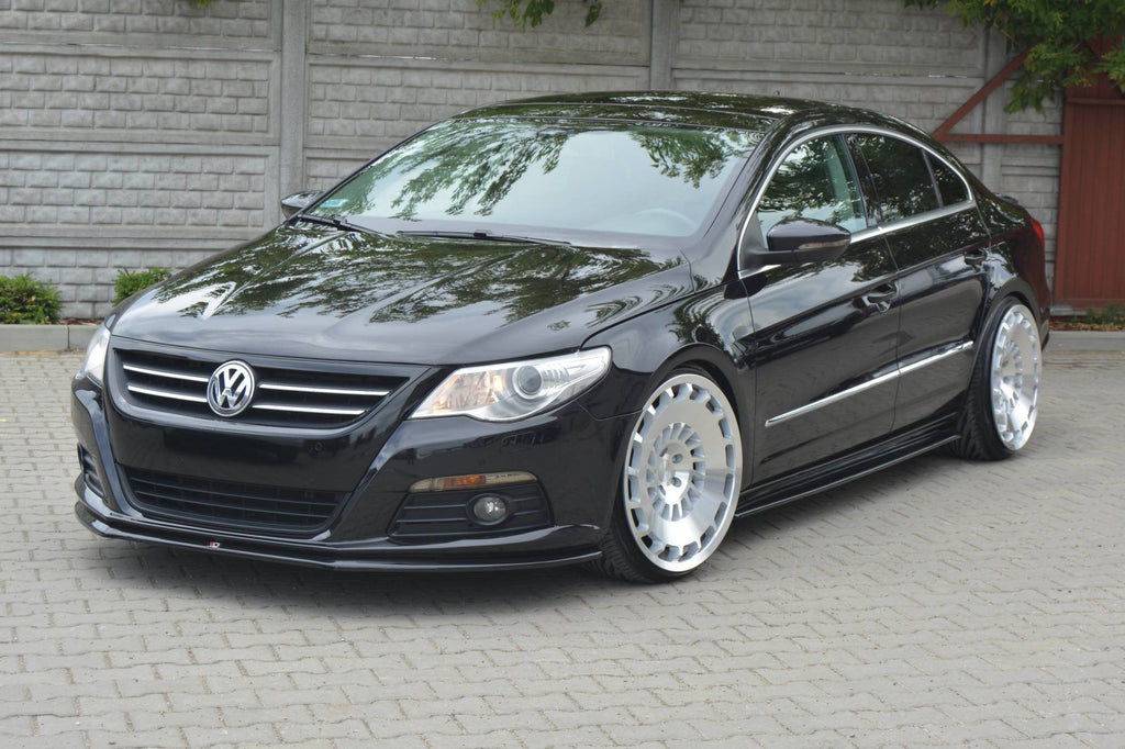 Prelungire splitter bara fata Volkswagen Passat CC 2008-2012 v4 - Maxton Design