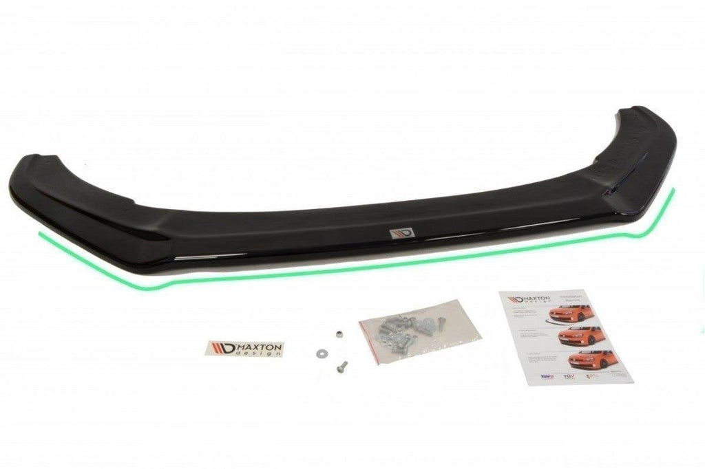 Prelungire splitter bara fata Volkswagen Polo Mk5 GTI Facelift 2015-2018 v2 - Maxton Design