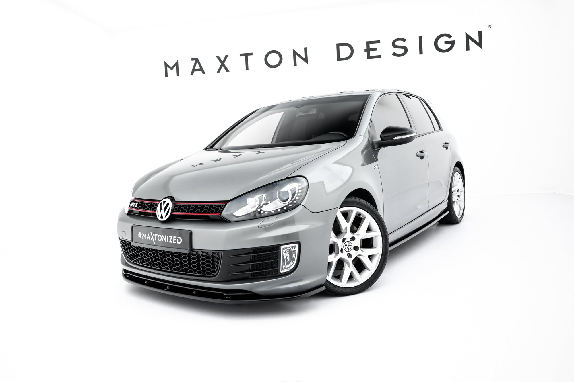 Prelungire splitter bara fata Volkswagen Golf 6 GTI 35TH 2008-2012 v6 - Maxton Design