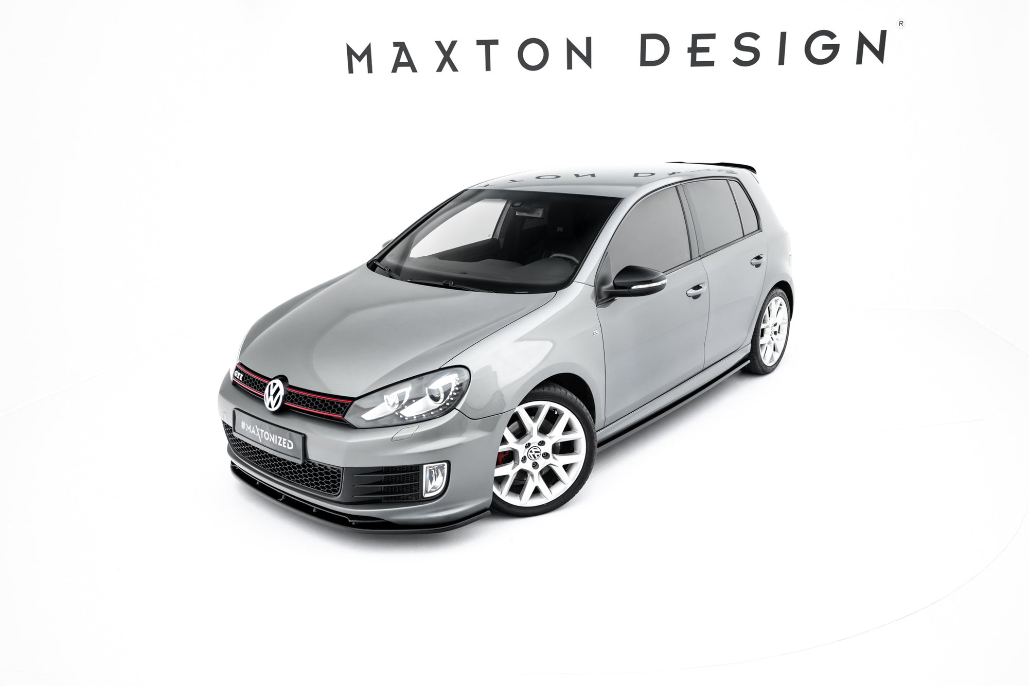 Prelungire splitter bara fata Volkswagen Golf 6 GTI 35TH 2008-2012 v6 - Maxton Design