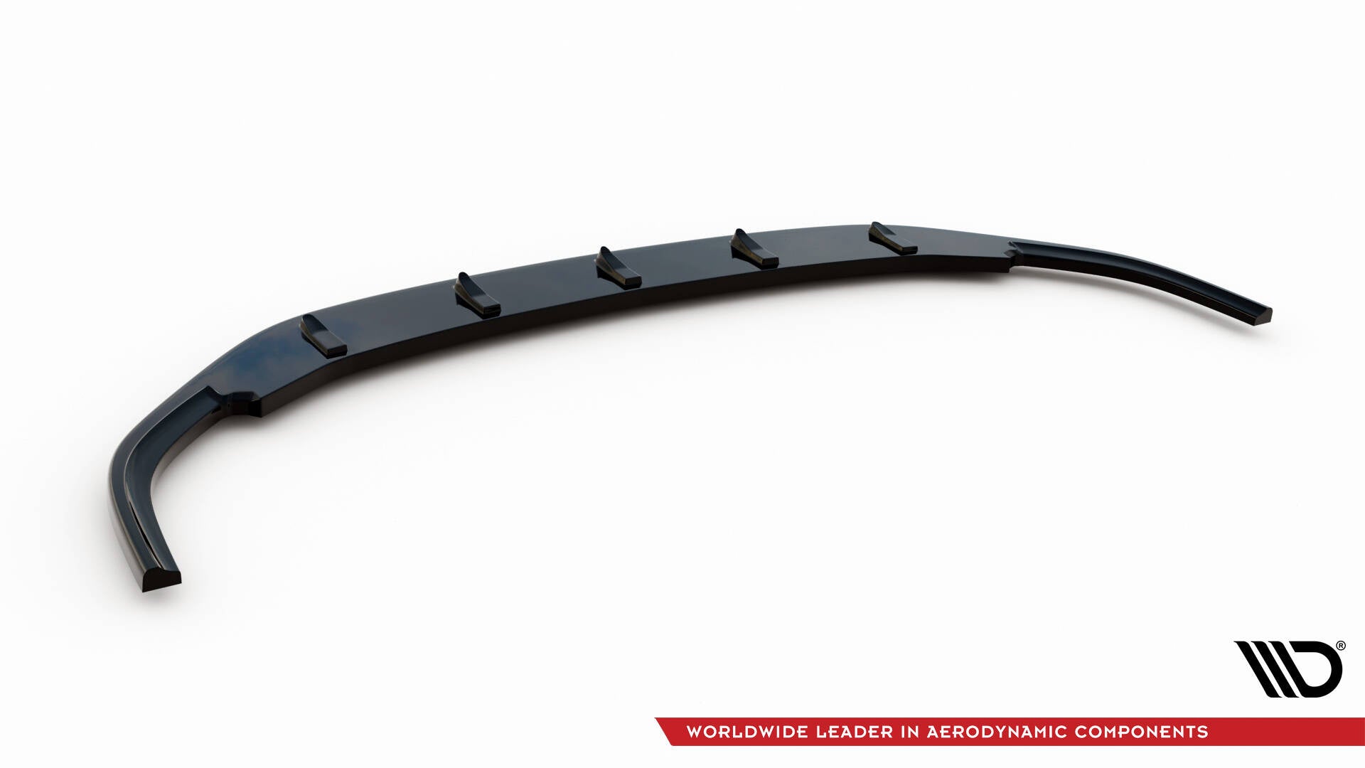Prelungire splitter bara fata Volkswagen Golf 6 GTI 2008-2012 v5 - Maxton Design