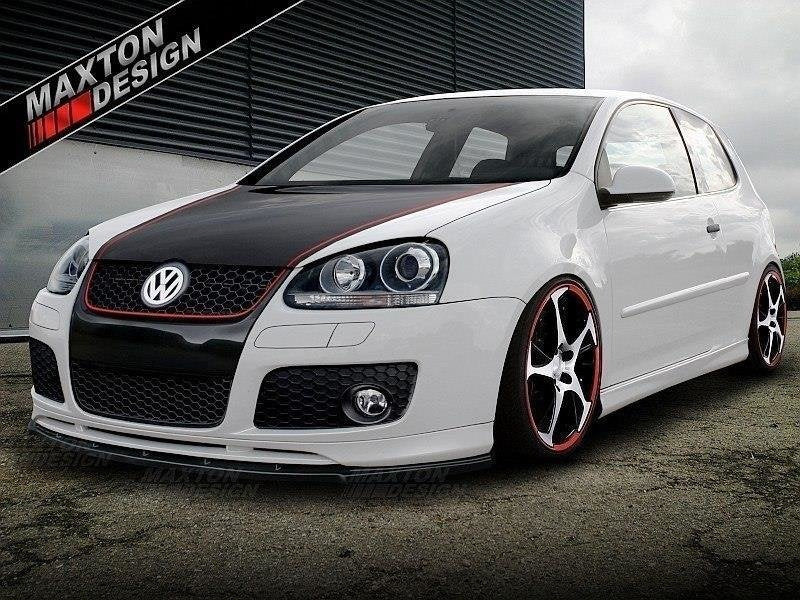 Prelungire splitter bara fata Volkswagen Golf 5 GTI Votex 2003-2009 v1 - Maxton Design
