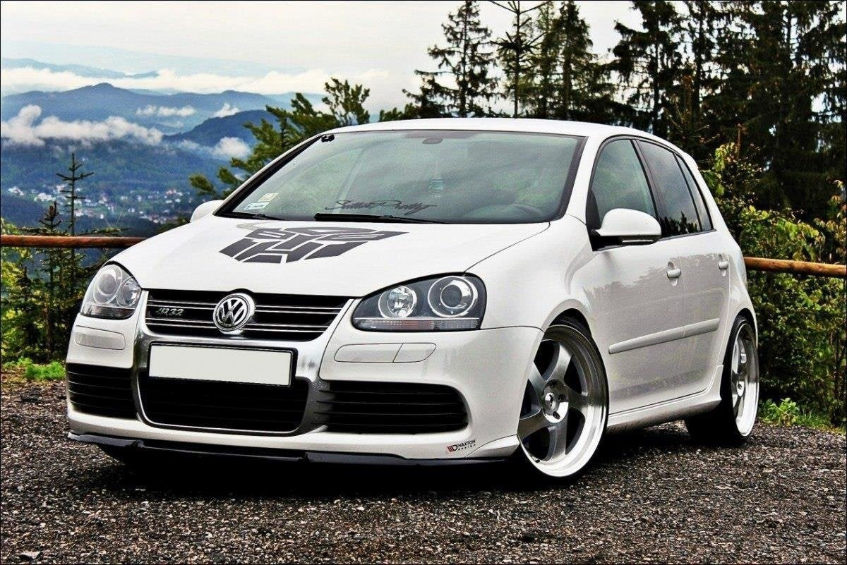 Prelungire splitter bara fata Volkswagen Golf 5 R32 Cupra 2003-2009 v2 - Maxton Design