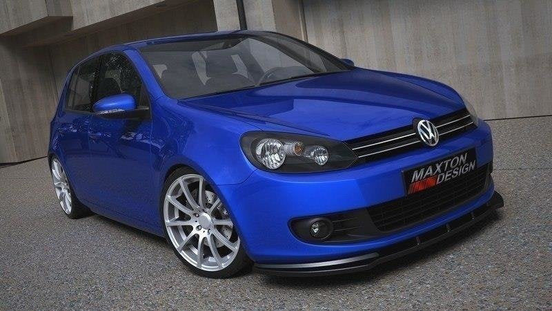 Prelungire splitter bara fata Volkswagen Golf 6 2008-2012 v3 - Maxton Design