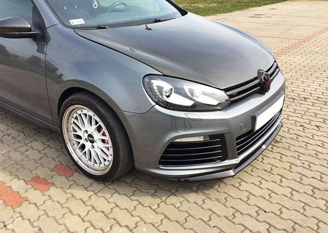 Prelungire splitter bara fata Volkswagen Golf 6 R Cupra Look 2008-2012 v9 - Maxton Design