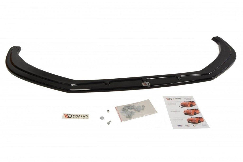Prelungire splitter bara fata Volkswagen Passat CC R36 Rline 2008-2012 v2 - Maxton Design