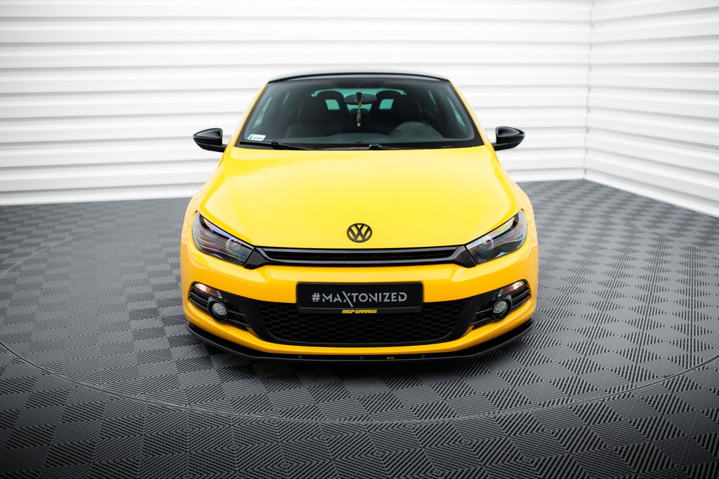 Prelungire splitter bara fata Volkswagen Scirocco Mk3 2008-2014 v1 - Maxton Design