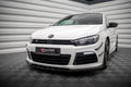 Prelungire splitter bara fata Volkswagen Scirocco R Mk3 2008-2014 v4 - Maxton Design