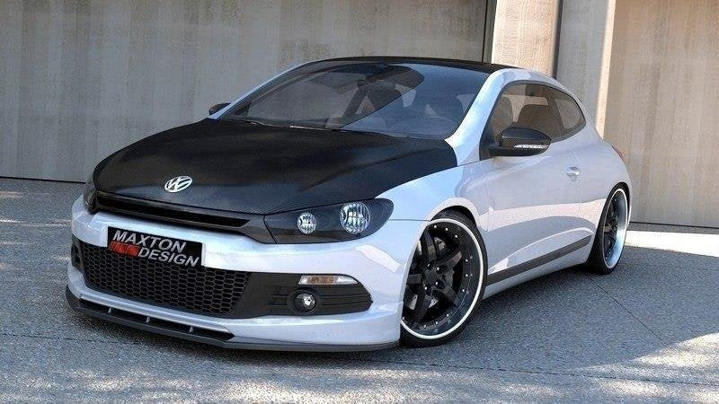Prelungire splitter bara fata Volkswagen Scirocco Mk3 R-Line 2008-2014 v2 - Maxton Design