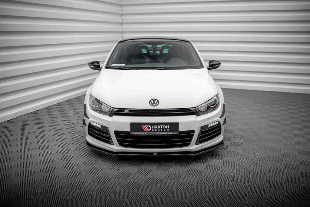 Prelungire splitter bara fata Volkswagen Scirocco R Mk3 2009-2013 v5 - Maxton Design