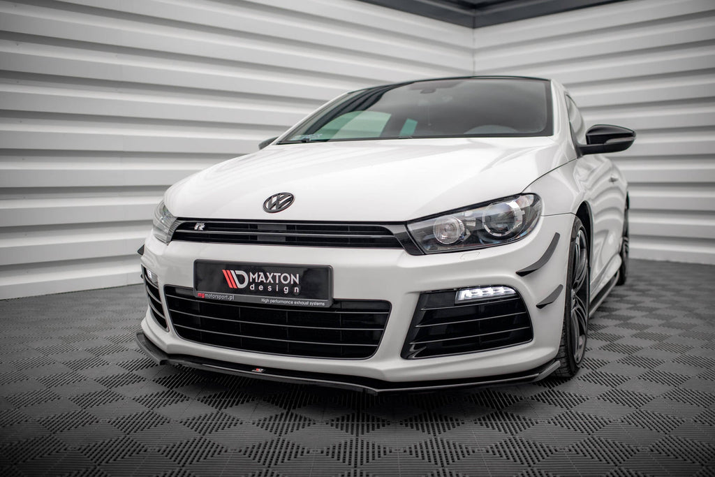 Prelungire splitter bara fata Volkswagen Scirocco R Mk3 2009-2013 v5 - Maxton Design
