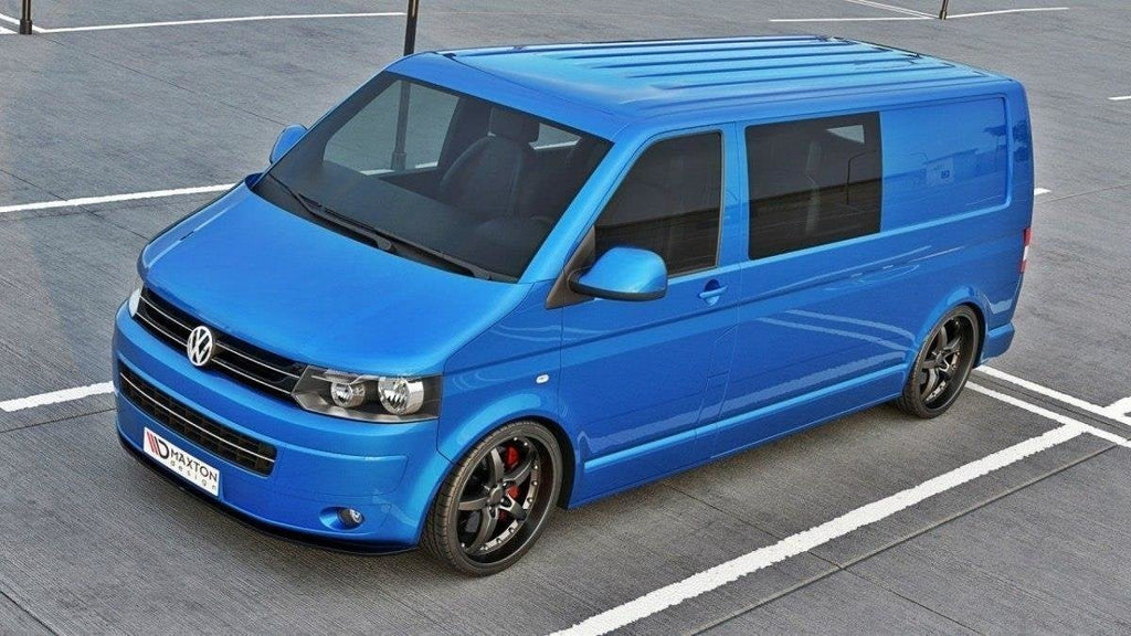 Prelungire splitter bara fata Volkswagen T5 Facelift 2009-2015 v3 - Maxton Design