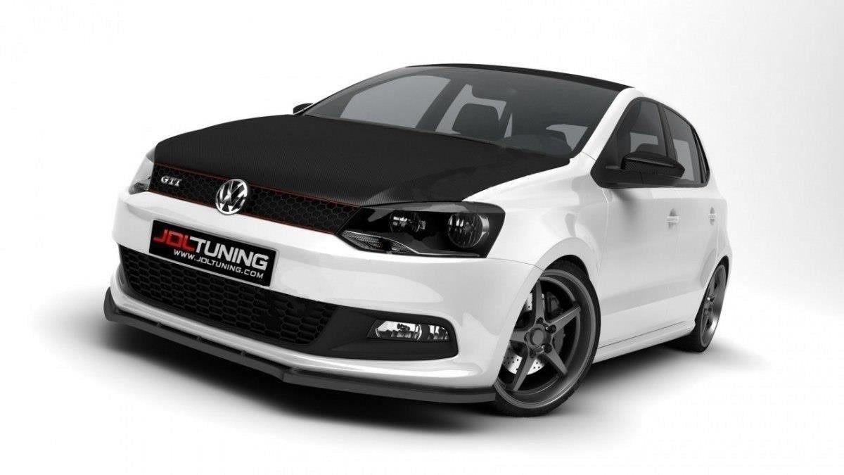 Prelungire splitter bara fata Volkswagen Polo Mk5 GTI 2009-2014 v3 - Maxton Design