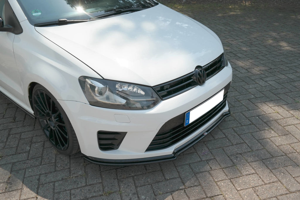 Prelungire splitter bara fata Volkswagen Polo Mk5 R WRC 2013 v8 - Maxton Design