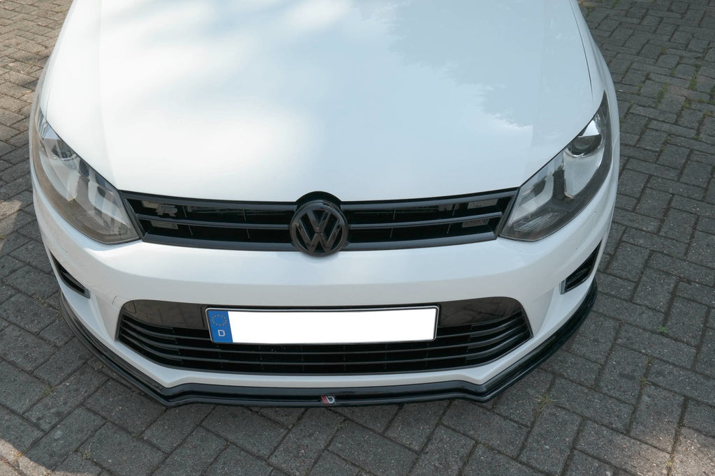 Prelungire splitter bara fata Volkswagen Polo Mk5 R WRC 2013 v8 - Maxton Design