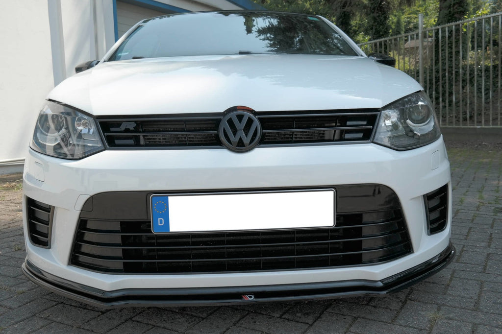 Prelungire splitter bara fata Volkswagen Polo Mk5 R WRC 2013 v8 - Maxton Design