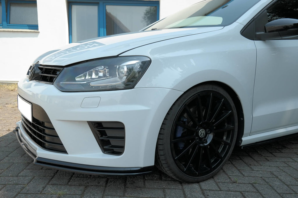 Prelungire splitter bara fata Volkswagen Polo Mk5 R WRC 2013 v8 - Maxton Design