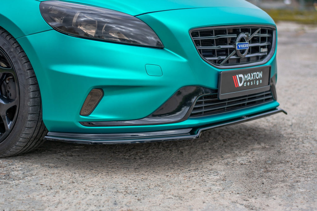 Prelungire splitter bara fata Volvo V40 R-Design 2012-2019 v1 - Maxton Design