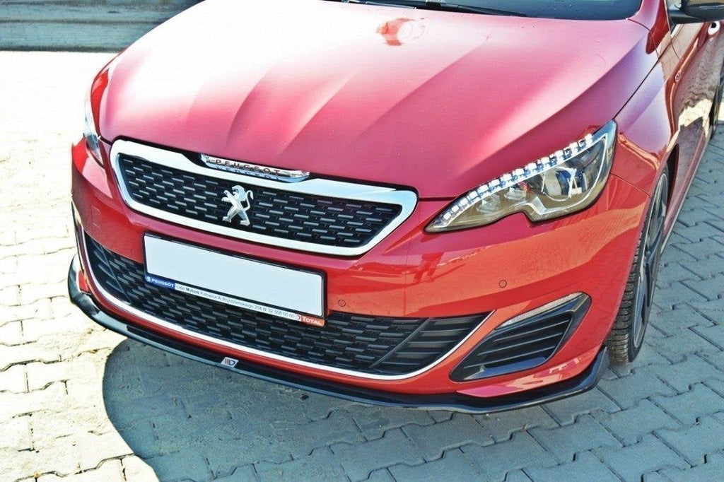 Prelungire splitter bara fata Peugeot 308 T9 GTI 2015-2018 v2 - Maxton Design