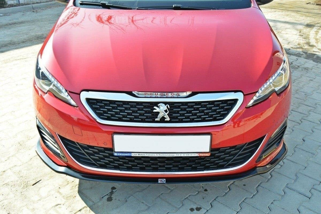 Prelungire splitter bara fata Peugeot 308 T9 GTI 2015-2018 v2 - Maxton Design
