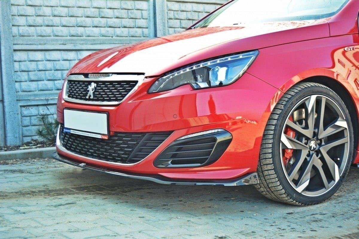 Prelungire splitter bara fata Peugeot 308 T9 GTI 2015-2018 v2 - Maxton Design
