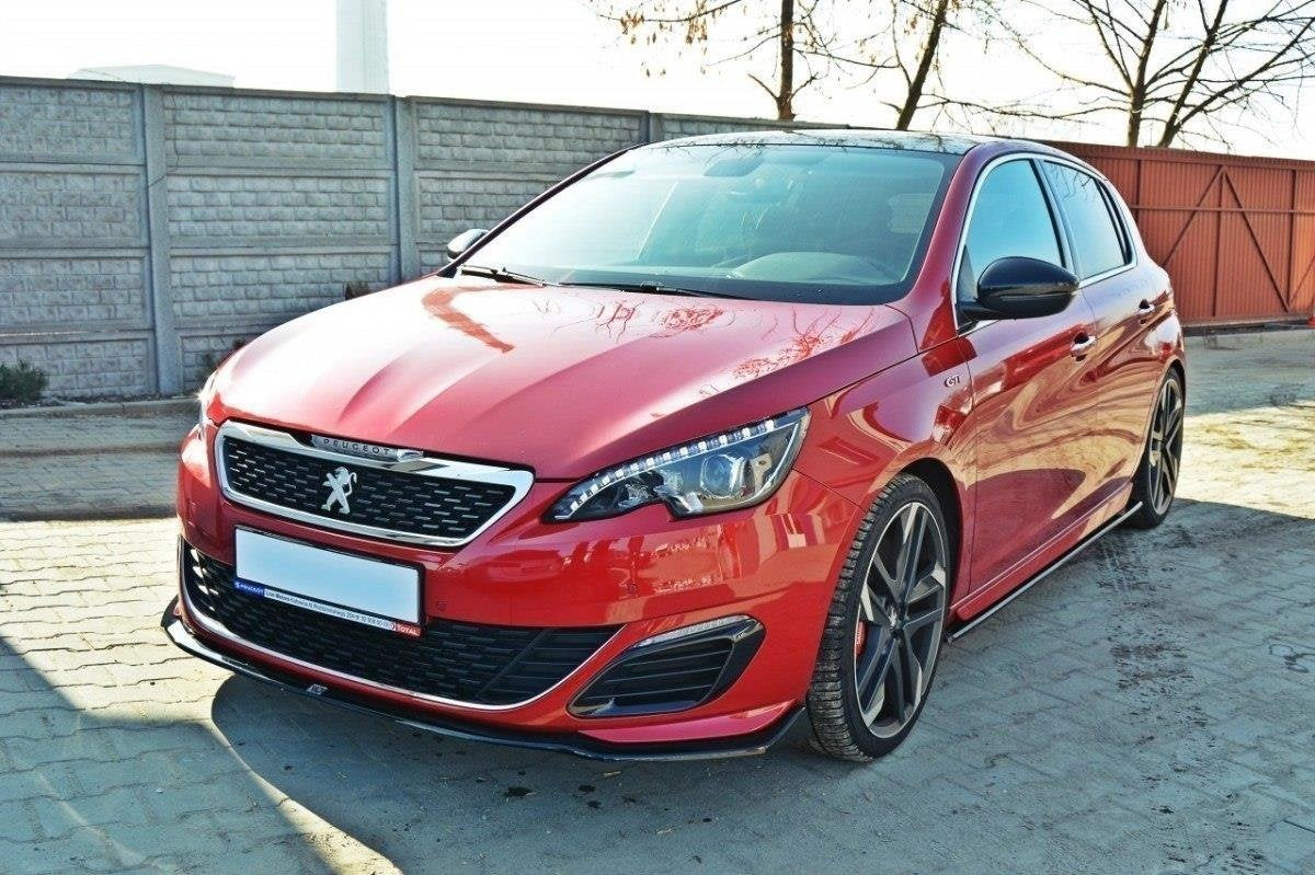 Prelungire splitter bara fata Peugeot 308 T9 GTI 2015-2018 v2 - Maxton Design
