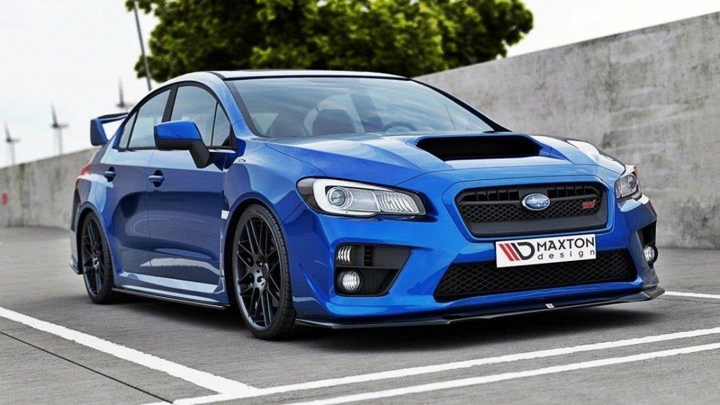 Prelungire splitter bara fata Subaru Impreza Mk4 WRX STI 2014-2016 v12 - Maxton Design