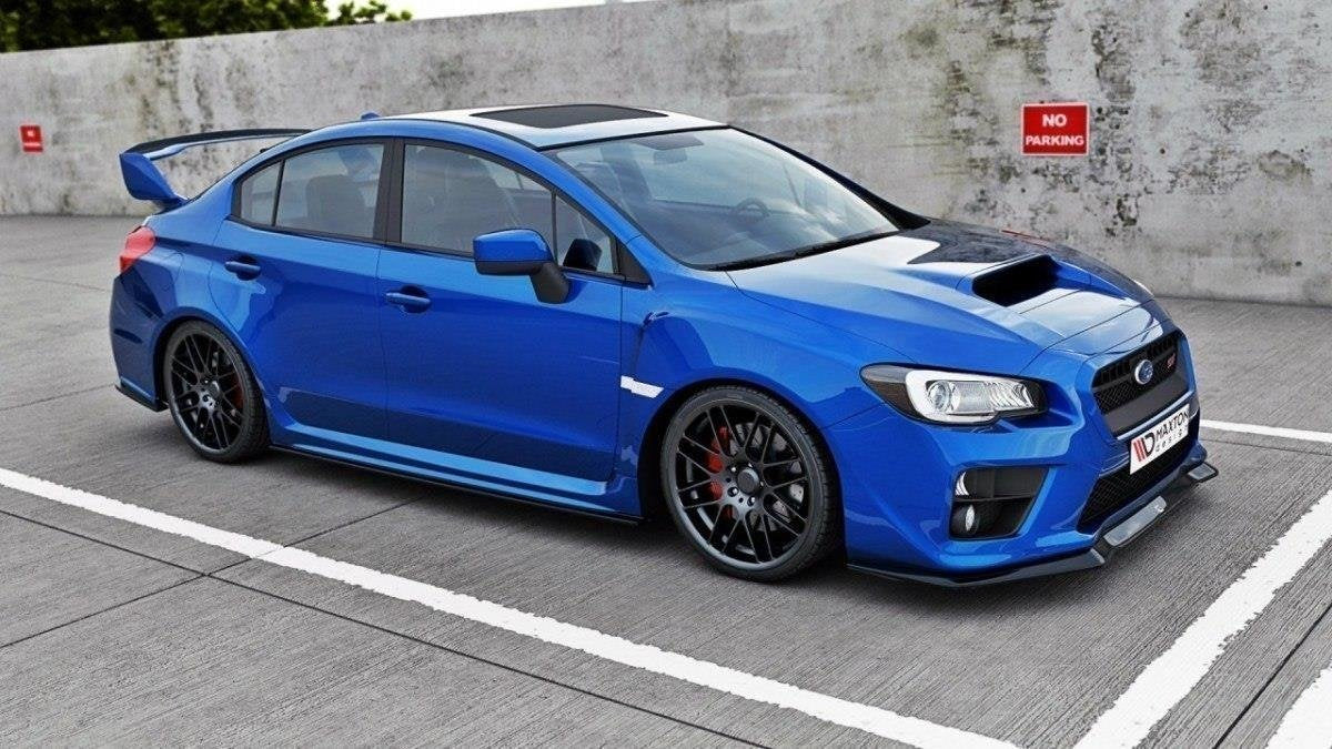 Prelungire splitter bara fata Subaru Impreza Mk4 WRX STI 2014-2016 v12 - Maxton Design