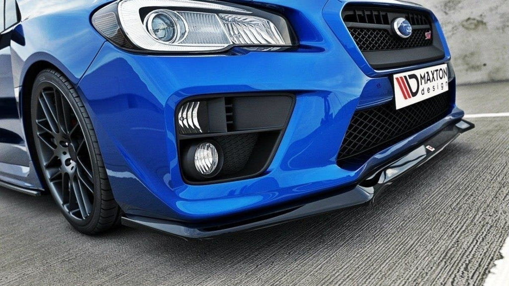 Prelungire splitter bara fata Subaru Impreza Mk4 WRX STI 2014-2016 v12 - Maxton Design