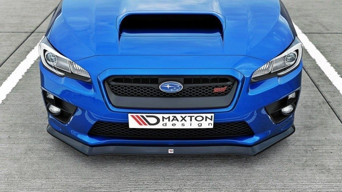 Prelungire splitter bara fata Subaru Impreza Mk4 WRX STI 2014-2016 v12 - Maxton Design