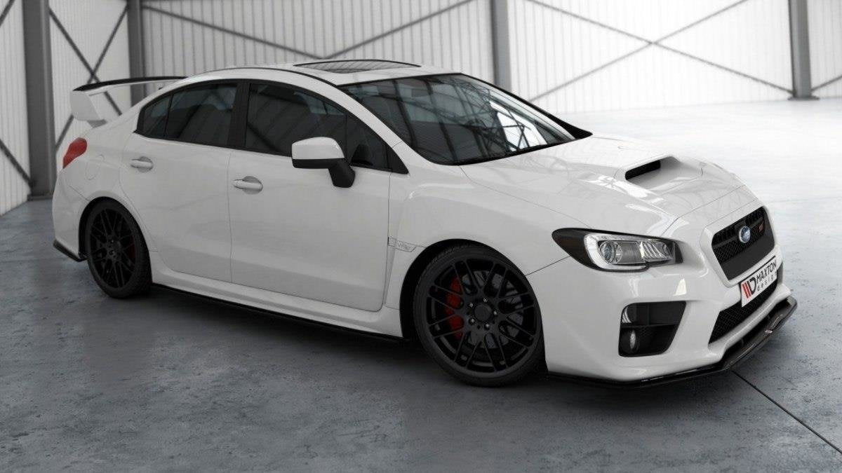 Prelungire splitter bara fata Subaru Impreza Mk4 WRX STI 2014-2016 v13 - Maxton Design