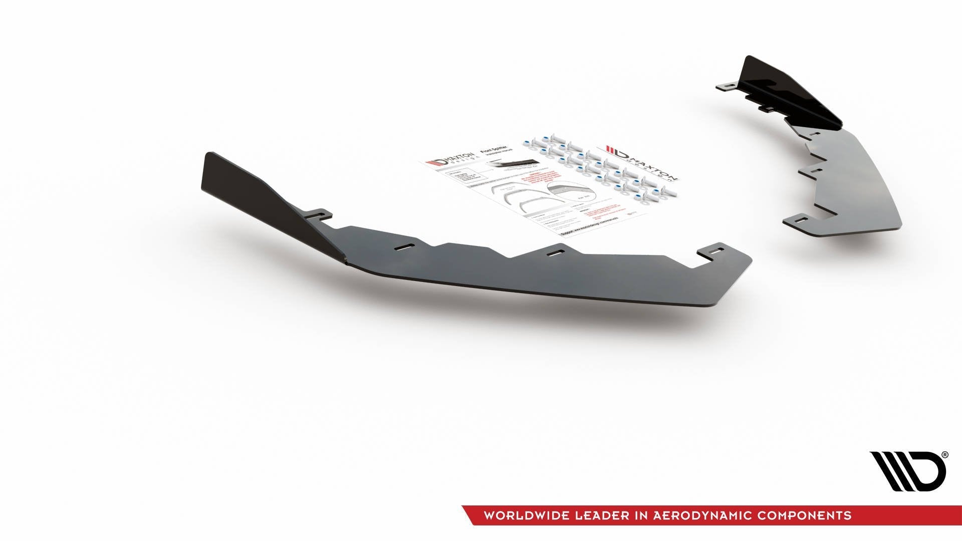 Flapsuri bara fata Volkswagen Golf 8 GTI 2020- v10 - Maxton Design