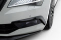Ornamente grile proiectoare bara fata Skoda Superb Mk3 2015- v7 - Maxton Design