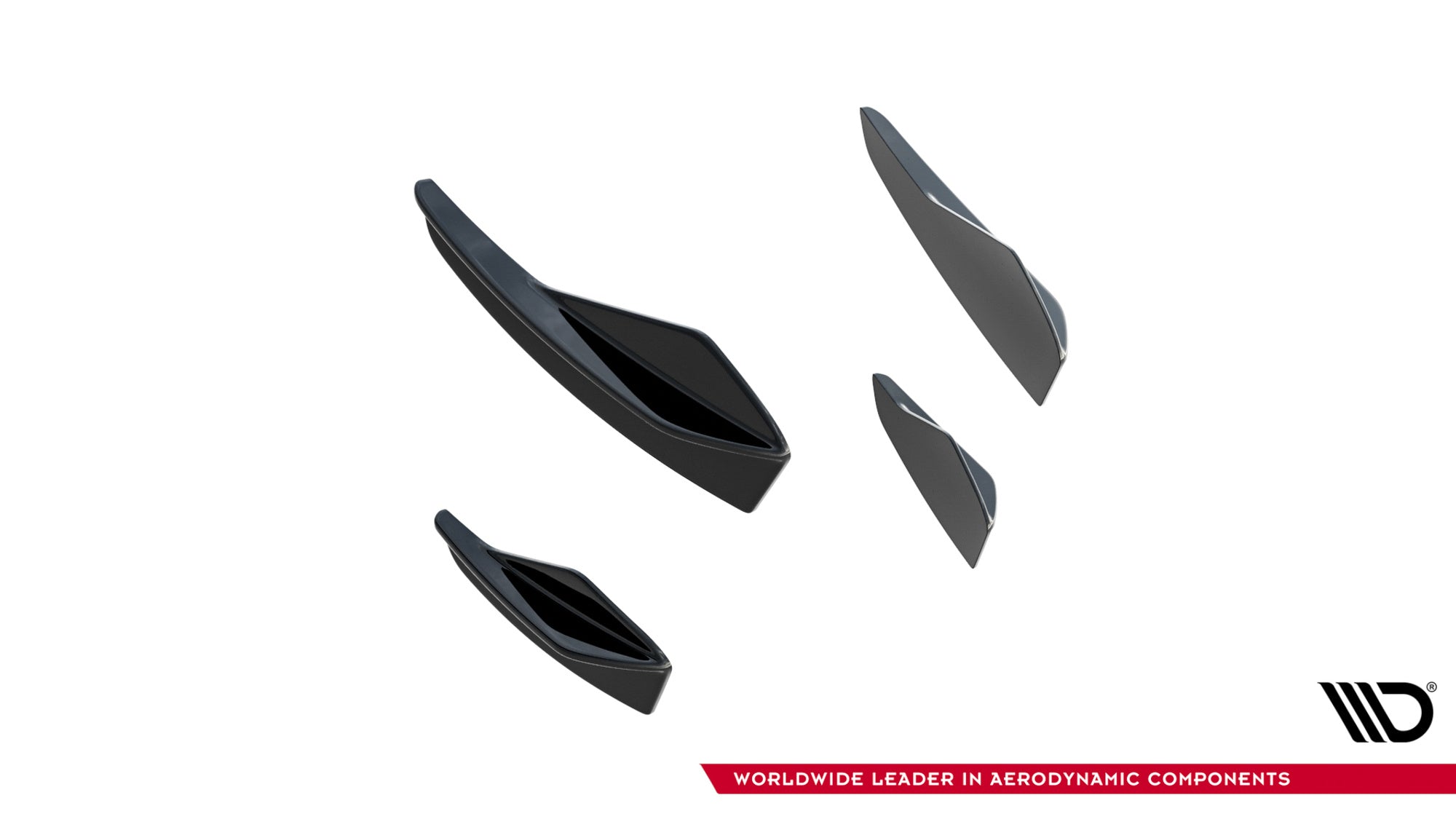 Ornamente canards bara fata Audi A5 S-Line / S5 Sedan / Avant B10 2024- v1 - Maxton Design