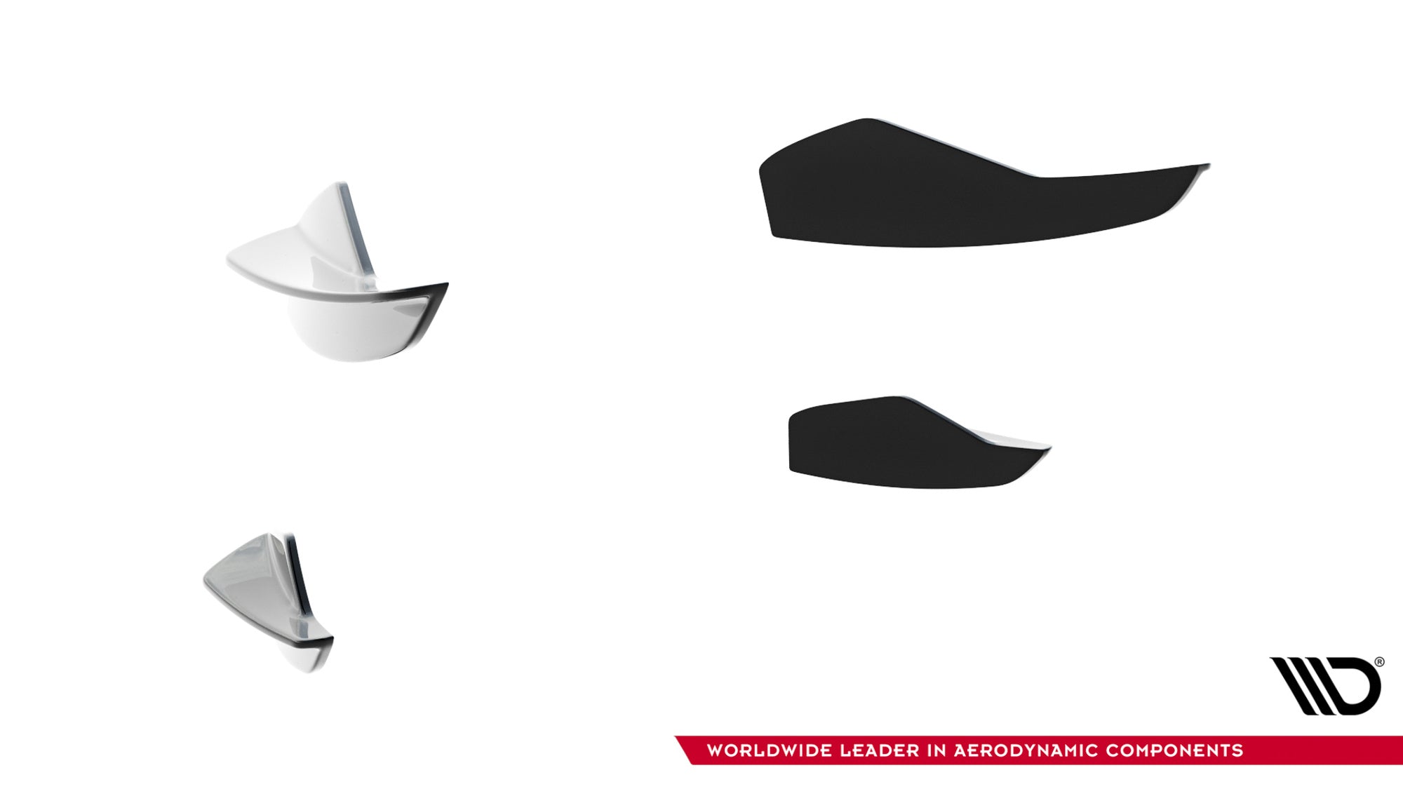 Ornamente canards bara fata Audi A5 S-Line / S5 Sedan / Avant B10 2024- v1 - Maxton Design