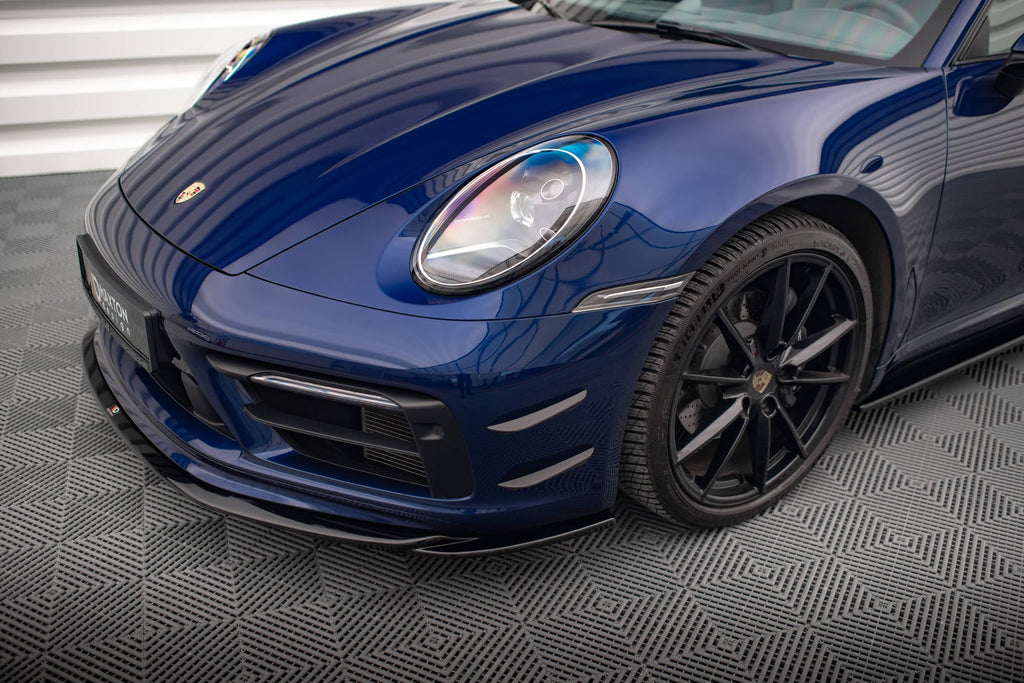 Ornamente canards bara fata Porsche 911 Carrera Aero 992 2019- v1 - Maxton Design