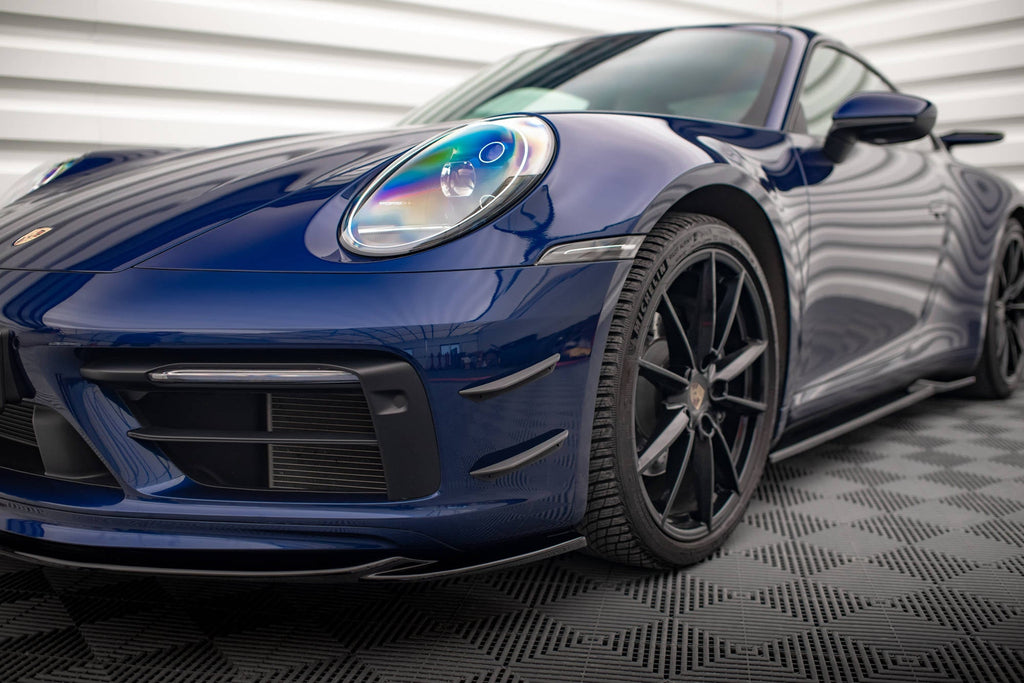 Ornamente canards bara fata Porsche 911 Carrera Aero 992 2019- v1 - Maxton Design